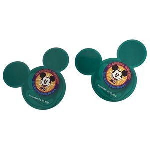 Walt Disney World Vintage 1992 1st Disneyana Convention Mickey Pin Pins Lot of 2